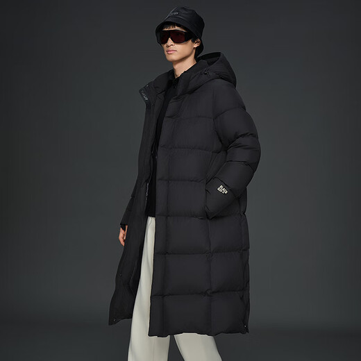 Гао Фань и Тянь Сюнин в одном стиле, черное золото, пуховик с функцией 5,0, восемь сеток, 2025, новый пуховик, черный L