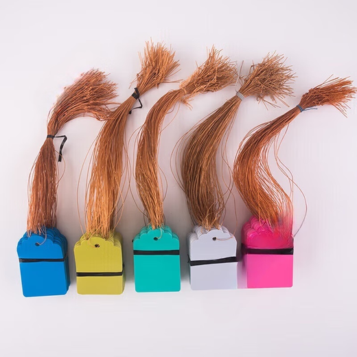 Arbor Day tag, plant tag, hanging tag, sapling, tree adoption tag, children's name information, plastic waterproof tag, 3.5*5cm powder, 100 pieces