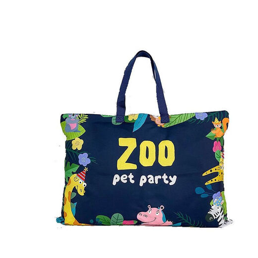 Wing Fantasy Kindergarten Quilt Storage Bag Children's Entrance Luggage Bag Cotton Quilt Clothes Bag Waterproof Large Capacity Green Space Dragon Collection and Purchase to Get a Name Tag Oxford Cloth Large Size 62*44 Suitable for Summer Thin Quilts/Blankets