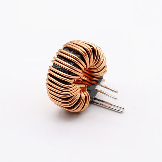Hanshi Hengye Iron-silicon-aluminum magnetic ring inductor energy storage filter large current 106125-47uH-dual 1.2 wire-30A horizontal/10 pieces