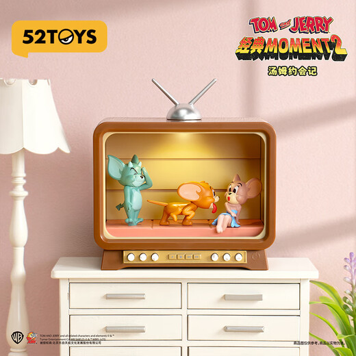52TOYS TOM and JERRY classic MOMENT 2 series blind box figures trendy toy ornaments single blind box (randomly sent, no designation accepted)