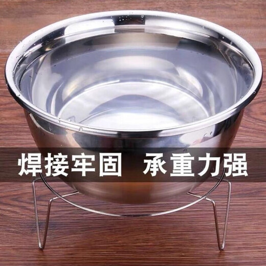 Zixian stainless steel steaming rack household water-proof large pressure cooker steaming rice inner rack steaming rack tripod kitchen multi-functional short feet 3CM high-grade stainless steel mini trumpet diameter 10CM