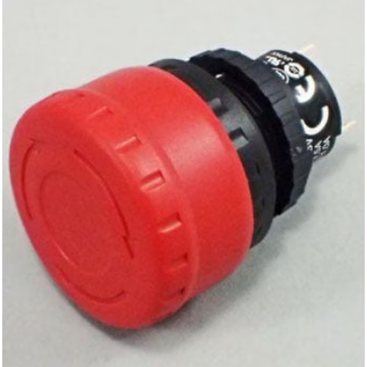 XA1E-BV Japanese idec Izumi BV3U02R RH emergency stop button switch XA1E-BV3U01R (not taxed) 2 pins