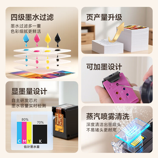 Cartouche d'encre Grid 47 adaptée pour cartouche d'encre HP 4825 hp47 4826 4828 4829 4877 4978 4800 cartouche d'encre d'imprimante HP 47 cartouche d'encre noire peut être rechargée