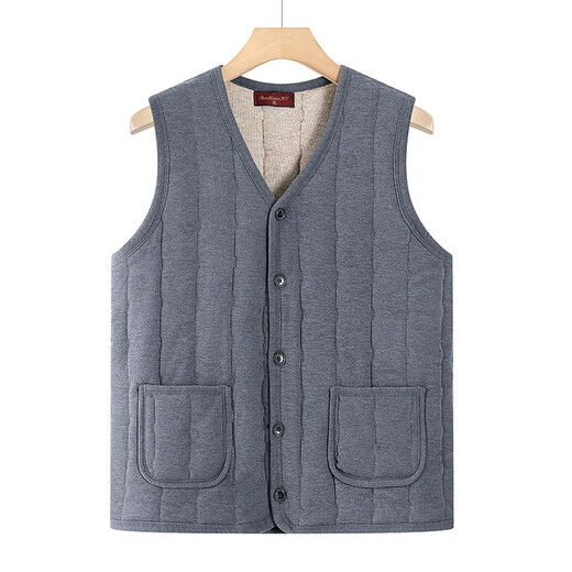 Xiaofu men's vest for middle-aged and elderly dads thickened and warm grandpa autumn and winter clothing new 2025 inner vest for the elderly in winter