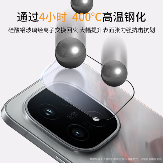 Nikka Bear is suitable for AR anti-reflective lens film for vivo iqoo15 iQOO15 rear camera film with precise coverage of silk screen anti-vertigo primary color HD high-transparency dust-proof and scratch-resistant AR anti-reflective dust-proof and anti-scratch precise coverage of lens film-silk screen type-2 pieces for vivo iQOO 15