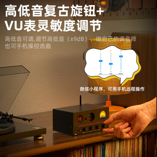 SUCA AUDIO X10 power amplifier high-power power amplifier Bluetooth 5.4 lossless U disk digital decoder tube pre-amplifier fever-grade power amplifier audio set