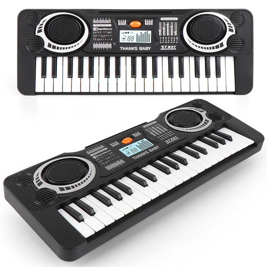 Baby early education toys 37-key children's toy electronic keyboard for girls beginners electric piano music instrument toy 37-key electronic keyboard e-commerce box packaging