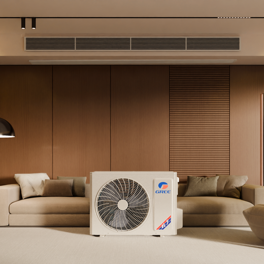 Gree Central Air Conditioning Duct Machine Lingzhi Exclusive Small 4 HP First Class Energy Efficiency Pure Copper Tube FQR8.5Pd/Ec(S)Nh-N1 All-Inclusive Price Formaldehyde Removal Built-in Water Pump