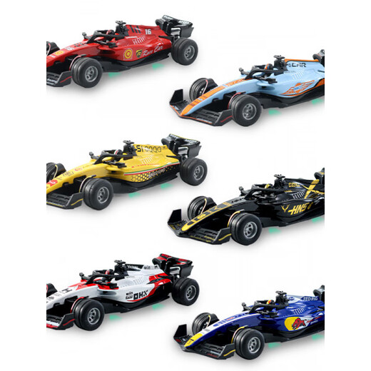Jingxuan toys remote control car sports car remote control car alloy 164 scale mini remote control F1 Ferrari car children's electric car red Ferrari alloy car shell
