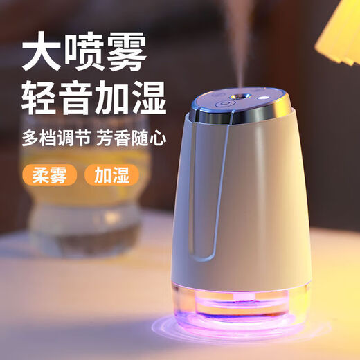 Vipian Aroma Diffuser Automatic Scent Sprayer Air Freshener Long-lasting Fragrance Indoor Household Toilet Deodorizer Forest Green (Smart Three Gears-Long-lasting Fragrance)/Hotel