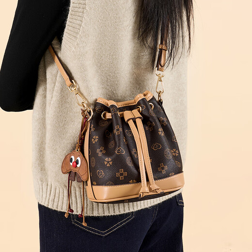 Red Dragonfly Bags Women's Bags 2025 New Bucket Bag Crossbody Shoulder Handbag Birthday Gift for Girlfriend and Doll