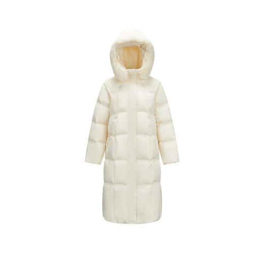 Semir Chen Duling 90 down jacket women's long detachable big fur collar sweet coat 25 winter 109725113006
