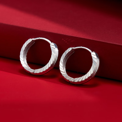 Hi Diamond, available in stock, shipped in seconds, PT950 platinum earrings, earrings, earrings, light luxury, versatile, gift for girlfriend, platinum 2.07 0.1g/pair