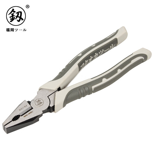 鰰Fukuoka Tools Labor-saving multi-functional Japanese wire pliers vise industrial-grade household pliers tool 8-inch FO-1303 cable port
