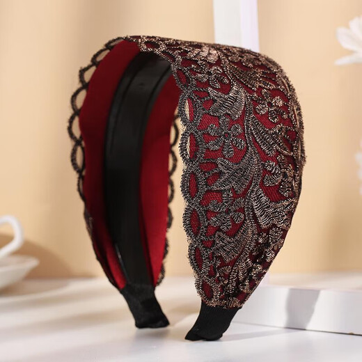 Hairbands for women to cover gray hair, Korean style wide-brimmed hairpins, temperament headbands, Internet celebrity style hairbands, hairpins, silver branches