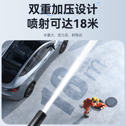 Huiduoduo magic water gun outdoor super high pressure watering vegetable watering garden brush car balcony universal yard self-washing supercharged