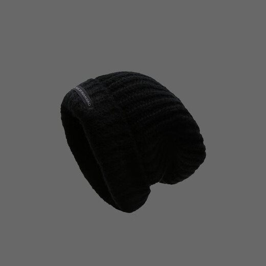 Fat Donglai quality cold hat woolen hat 2025 autumn and winter big head circumference pile hat for men and women loose thickening and elongated toe cap Black Collection Add to purchase ++ Shopping bag One size fits all (55-58cm) Adjustable