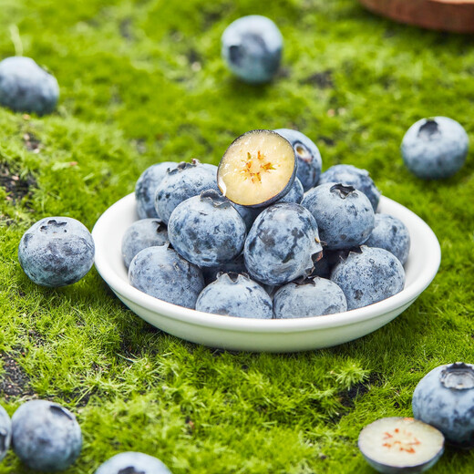 JOYVIO Yunnan Blueberry Sweet Floral Series 14mm+ 4 boxes gift box about 125g/box fresh fruit