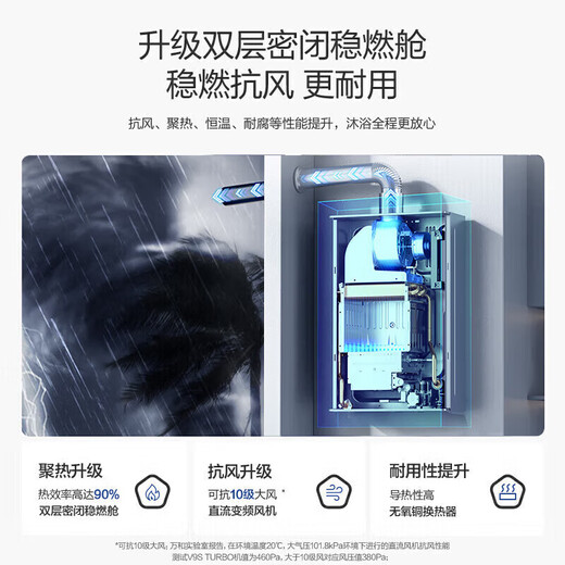 Vanhe gas water heater water and gas dual-adjustable ECO energy-saving and gas-saving smart healthy clean bath trade-in 365T-1 upgraded model A3 PRO 16L constant temperature upgrade one kitchen and multiple bathrooms natural gas popular gold list 365T-1 & A3PRO