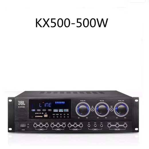 JBL high-power professional card package amplifier karaoke home karaoke KTV dance studio conference speaker KX500-2*500W