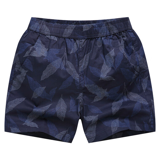 蓝骏启三分裤男潮超短裤运动短裤跑步健身居家热裤分裤宽松沙滩裤 983黑色 4XL 建议140-155斤