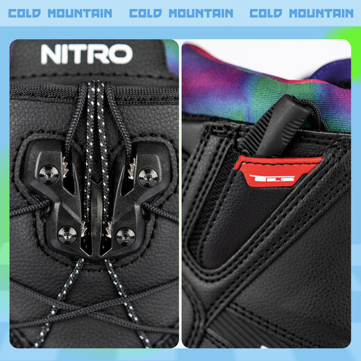 NITRO snowshoes TEAM snowboarding boots 2526 men's model all-region all-round skiing snowboarding snowshoes ski boots in stock 25/26 in stock TEAM TLS sand color 44.5 (inner length 295mm)