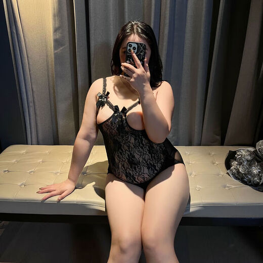 Universal pants one-piece vaginal thong sexy transparent large size women's fully transparent crotchless cannon jacket pajamas into 165L 80 165L80-120Jin Jin is equal to 0.5 kg