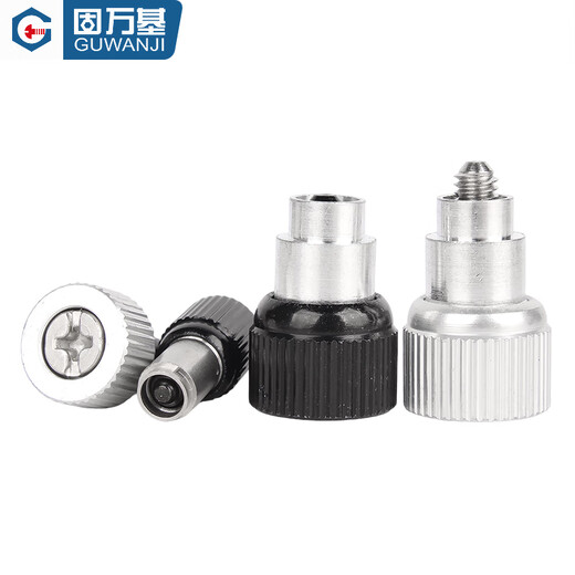 GUWANJI (GUWANJI) riveting loose screw PF25 (42) panel fastening spring screw M3M4M5M6M8M10-0/1/2/3 silver (PF25) PF42-M3-0 (nail length 12.8) 10 pieces