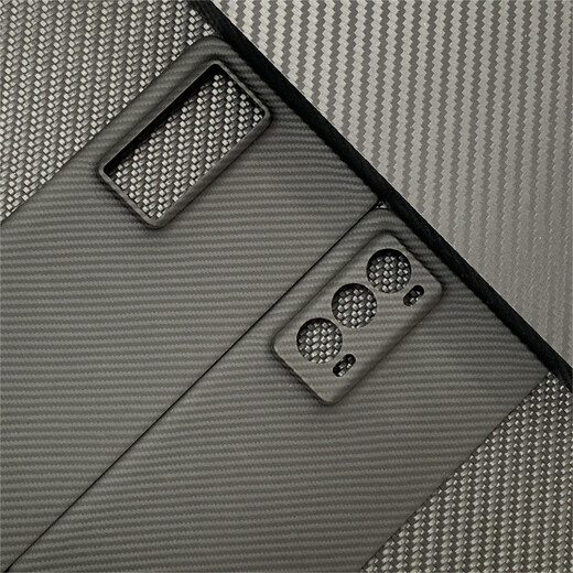 Huawei (HUAWEI) original quality Jingying Kevlar applicable MagicV2 thin mobile phone case magic aramid fiber mobile phone coarse grain 1500D crater single back cover Magic V2