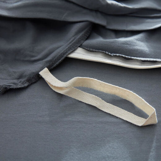 Yusenyi baby underwear fabric, super soft knitted cotton, pure cotton quilt cover, single piece Tianzhu cotton single product fitted sheet, custom-made medium coffee, medium strip, individual quilt cover 150*200cm