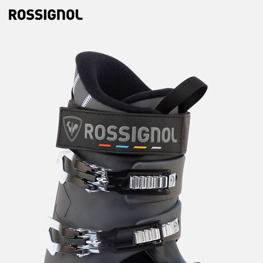 ROSSIGNOL 25/26 Golden Rooster Men's Ski Shoes Wide Version Last SPEED 80 HV+ Double Snowshoes Ski Equipment Black 26.5 /41.5