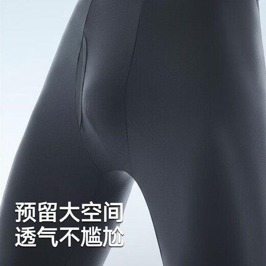 Heilan House (HLA) Men's Autumn Pants Men's Warm Pants Men's Thin Autumn and Winter Line Pants 10A Antibacterial, Anti-mite and Anti-static Pants Leggings 10A Anti-bacterial, Anti-mite and Anti-static - Black L/170 (Weight 110-130Jin Jin is equal to 0.5 kg)