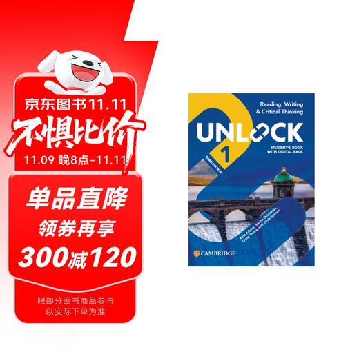 剑桥Unlock教材第三版  Unlock 1级别读写 Reading Writing  新版剑桥初中英语教材 听力口语阅读写作课程培训 原版进口