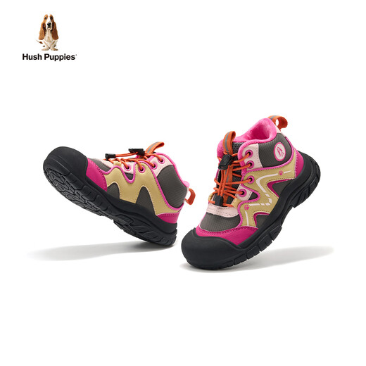 Hush Puppies Children's Shoes New Winter Children's Shoes Soft Sole Warm Plus Velvet Shoes Boys' Cotton Shoes Girls' Cotton Shoes Outdoor Casual Cotton Shoes