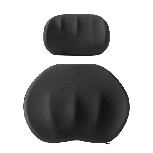 Made in Tokyo, car headrest and waist support set, car headrest, neck pillow, waist support, car seat cushion, pillow, memory foam, universal