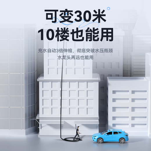 Huiduoduo magic water gun outdoor super high pressure watering vegetable watering garden brush car balcony universal yard self-washing supercharged