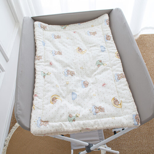 Special diaper pad, baby care table cotton pad, baby convenient diaper pad, child washable diaper pad, diaper pad--White Rabbit, other 50*70cm