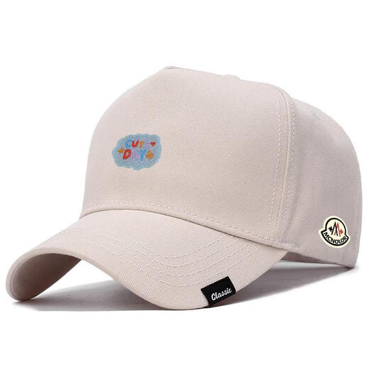 Mongolian piano soft top baseball cap for men and women, same style peaked cap, fashionable sun hat, adjustable, fashionable and simple, outdoor, suitable for all seasons, khaki color
