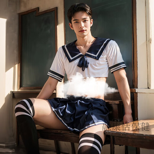 Universal men's thong can be worn when going out, men can wear it when going out, men's private sexy panties, men's and women's butt-covering skirts, men's and women's CO short top + pleated skirt + T pants. Recommended weight: 110-160 Jin Jin equals 0.5 kg