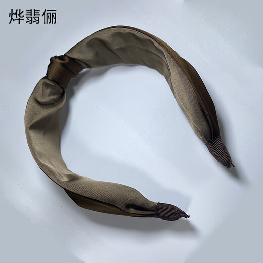 Ye Feili Exquisite Hong Kong style wide-brimmed headband high-end 2025 new hair accessories temperament headband fashion hairpin women's headwear