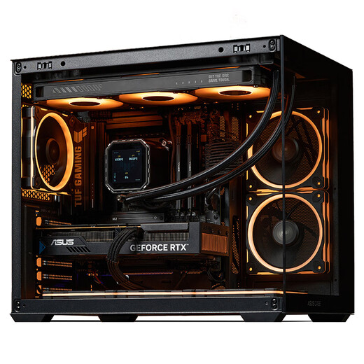 ASUS ROG family bucket 14600KF/RTX5060Ti RTX5070 computer host live broadcast e-sports Delta game design rendering desktop assembly complete machine DIY assembly machine with eight 230F+RTX5060Ti 16G