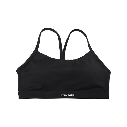 Cblab hip-hop trend brand summer simple sports bra women's jazz dance chest pad American dance vest in stock black simple basic sports bra M