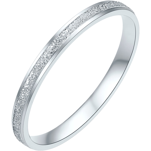 Saturday Fu PT950 platinum ring for women with sparkling ring platinum ring birthday gift B0120898 about 2.32g size 15