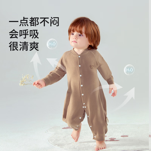 Childhood love, DeRong baby clothes, spring and autumn clothing, newborn onesies, male and female babies, autumn and winter base thermal underwear