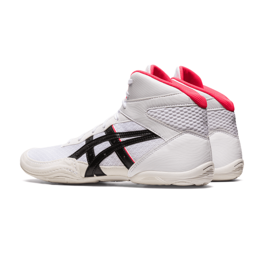 ASICS Matflex7 comfortable professional stable wrestling mid-top training shoes white white 38