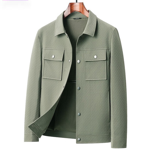 BOSS Brand Men's Jacket Spring and Autumn 2024 New Men's Work Casual Jacket Lu Brand Thin Jacket Black 3XL 190