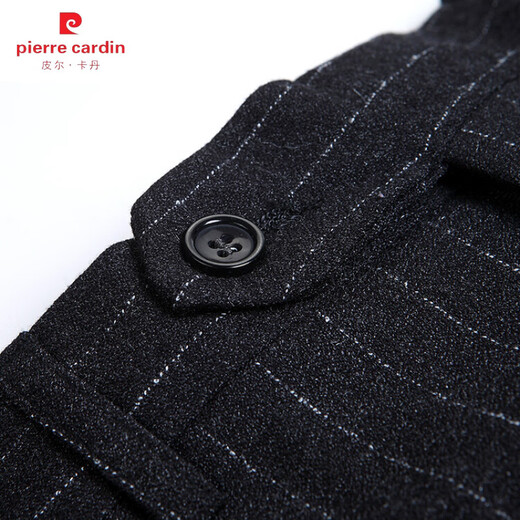 Pierre Cardin Suit Men's Business Men's Wedding Groom Groomsmen Dress Suit Suit Casual Suit Suit Dark Gray M 170
