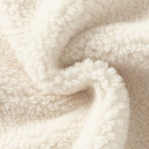 戴维贝拉秋冬女童毛绒外套宝宝连帽外衣儿童上衣童装