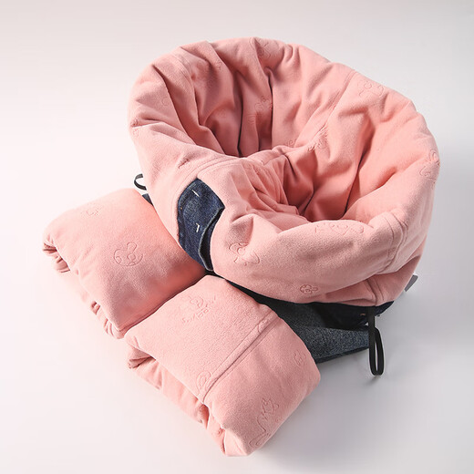 KOVLLIAEN pantalones acolchados de mezclilla de pierna ancha para mujer 2025 invierno nuevo Noreste a prueba de frío menos 40 grados pantalones cálidos pantalones de algodón retro azul pantalones acolchados XL